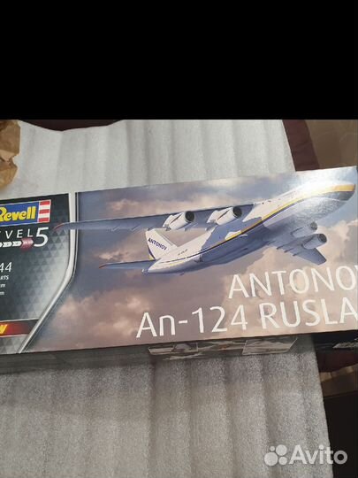 Сборная модель самолетов 1:144 Ан-124 Руслан