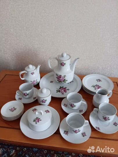 Сервиз чайно-кофейный гдр