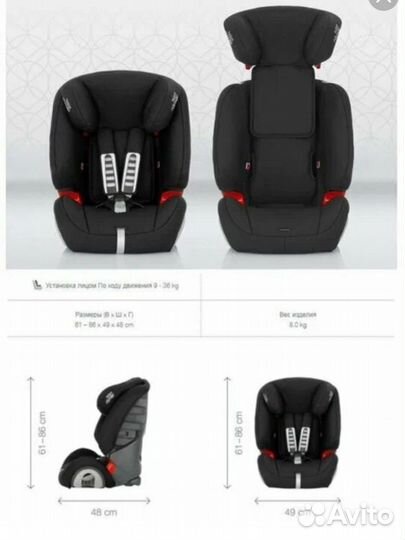 Автокресло Britax Roemer Evolva 1-2-3