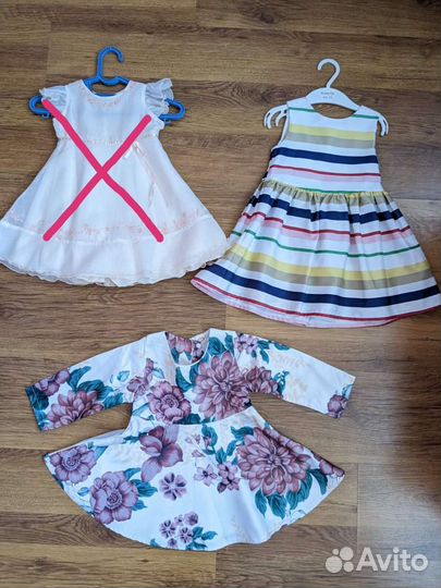 Вещи на девочку, рост 80