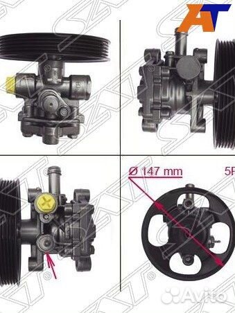 Насос гур mitsubishi mirage dingo