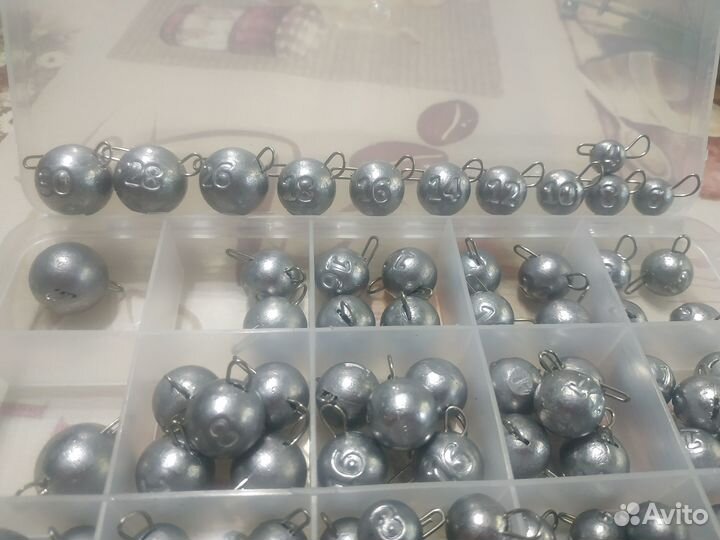 Набор грузил Чебурашка разборная