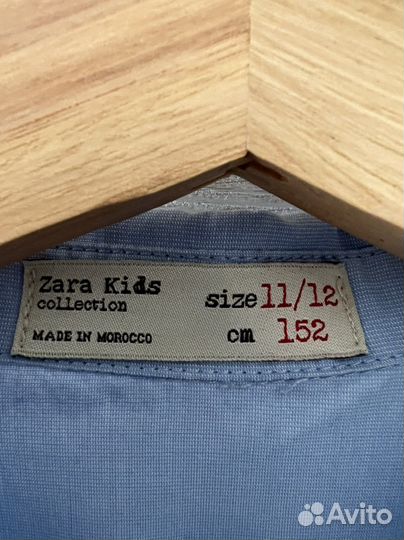 Блузка zara для девочки 152