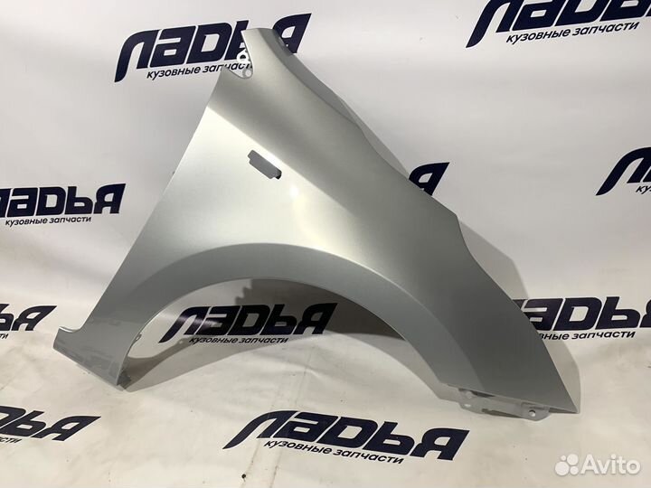 Крыло Kia Rio(17) правое Серебристый RHM