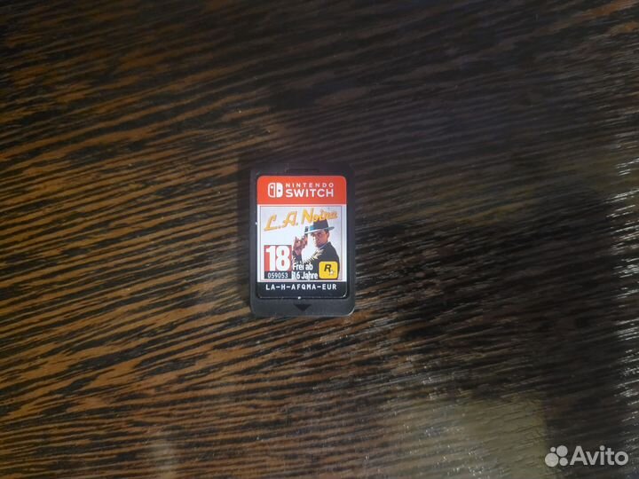 L. A. Noire Nintendo Switch