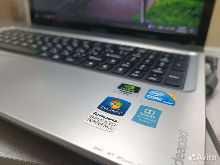 Ноутбук lenovo z560 i3/6gb/gt310/500gb