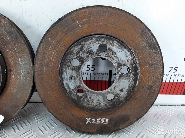 Диск тормозной передний для Volkswagen Golf 4