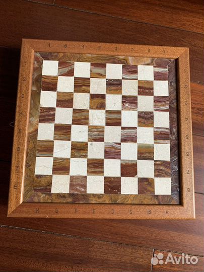 Шахматы из натурального камня ручной работы