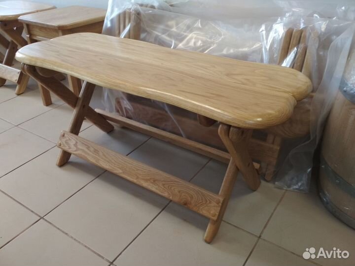 Раскладная дубовая мебель для дома и дачи