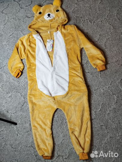 Новогодний костюм кигуруми Мишка