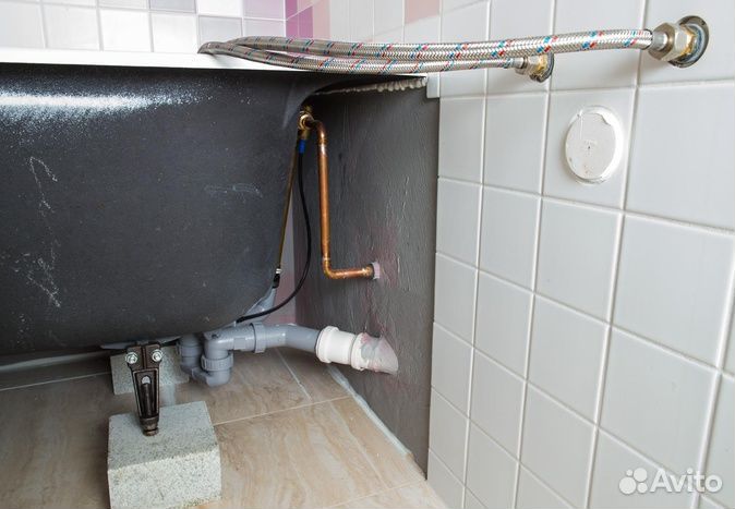 Подключение раковины, унитаза, ванны Люберцы