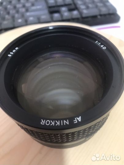 Объектив nikon 85 1.4D