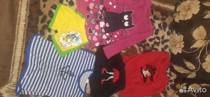 Детские вещи пакетом 500на девочку 4-6лет