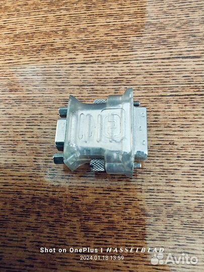 Переходник DVI-I - VGA