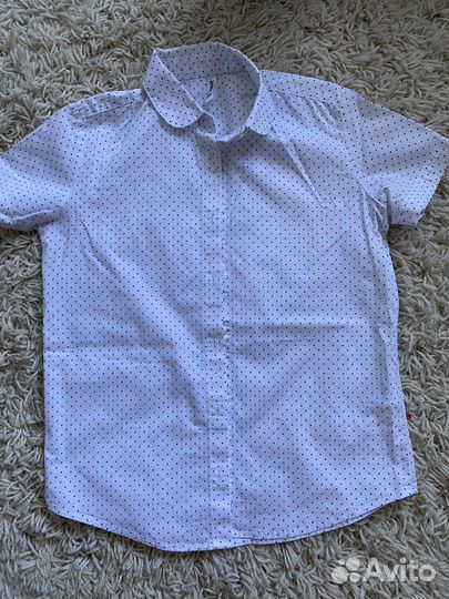 Блузка с коротким рукавом