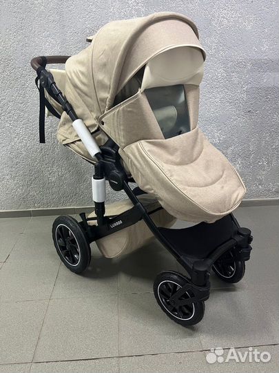Коляска 2в1 Luxmom 808 бежевый