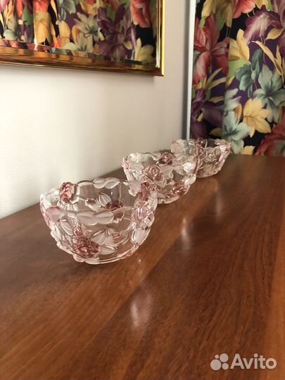 Салатник хрустальный
