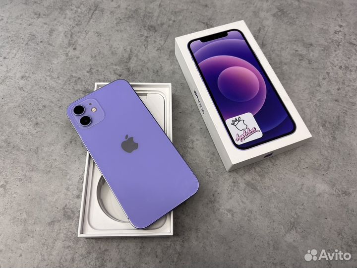 iPhone 12, Purple, 128GB
