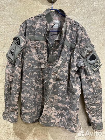 Китель армии США ACU U.S. Army с патчами