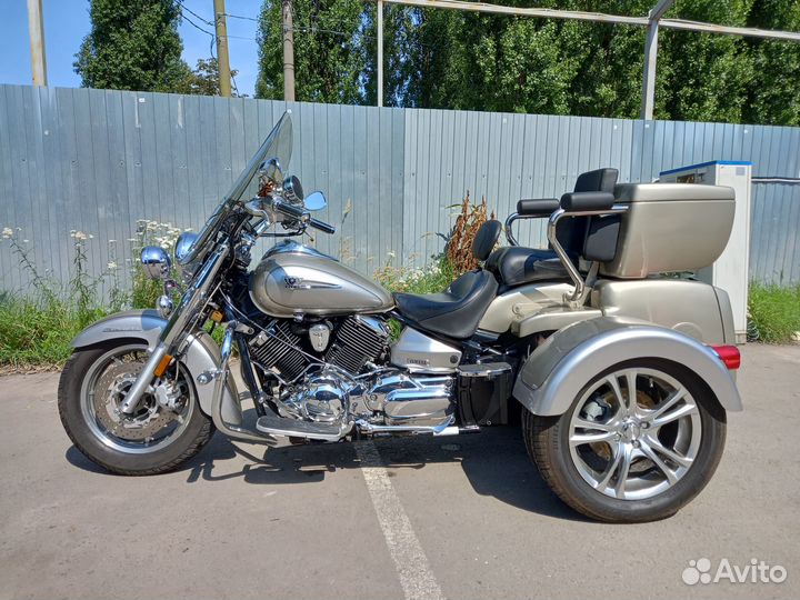 Трайк на базе Ямаха V-Star 1100