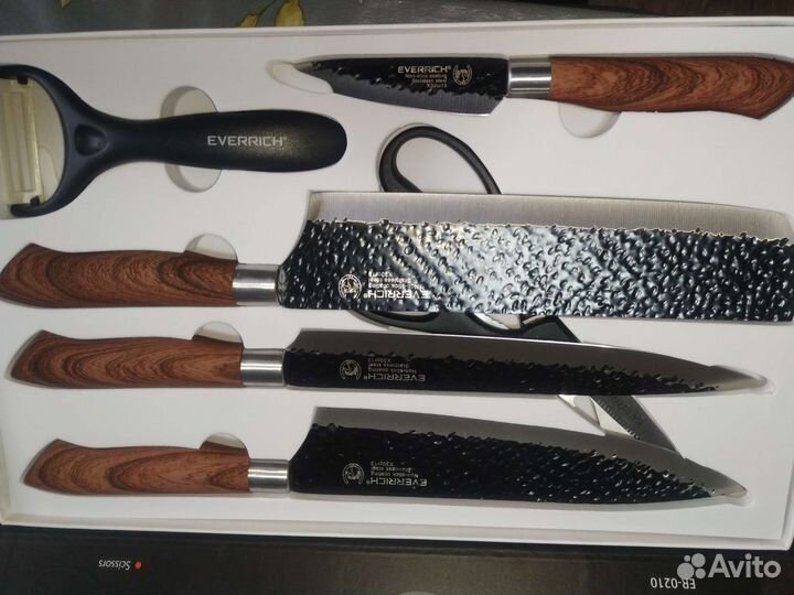 Кухонный набор ножей 6 предметов