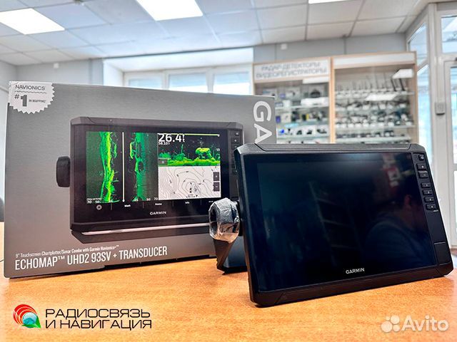 Эхолот Garmin EchoMap UHD2 93sv GT56