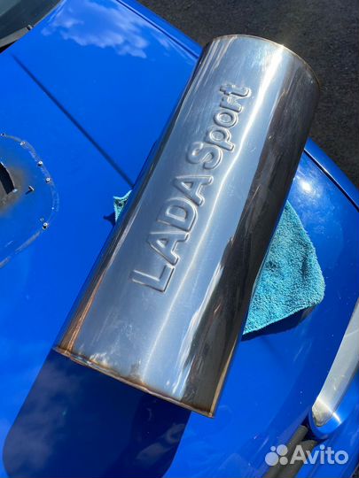 Задний бочек глушителя LADA sport,гранта калина