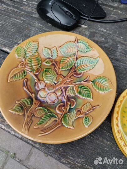 Тарелка настенная СССР олимпийский мишка