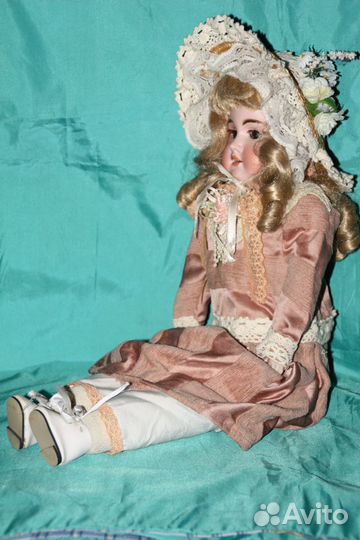 Кукла антикварная винтаж целлулоид