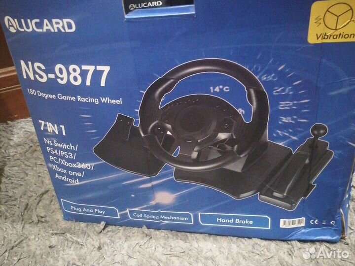 Игровой руль alucard NS-9877