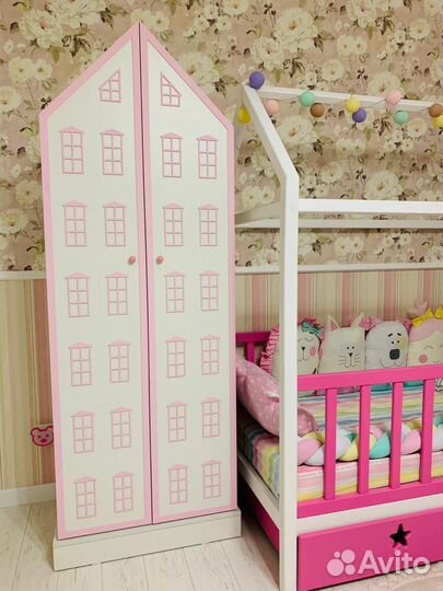 Детский шкаф домик