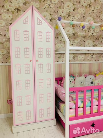 Детский шкаф домик