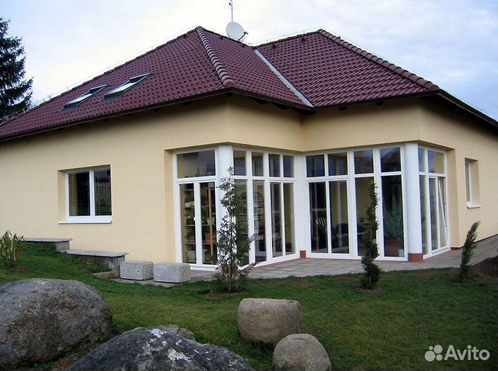 Окна пвх в коттедж, дом, дачу