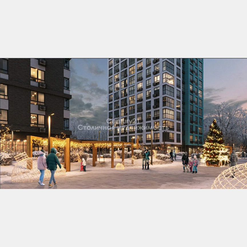 1-к. квартира, 33 м², 3/17 эт.