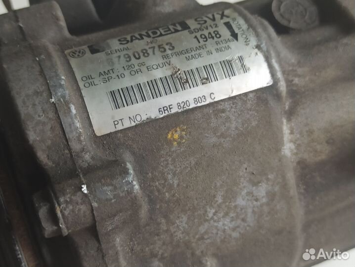 Компрессор кондиционера volkswagen polo