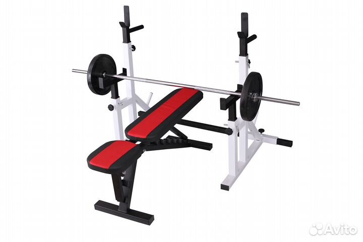 Стойка под штангу с подстраховкой, модель Д