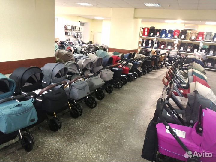 Детские коляски с рождения 2 в 1