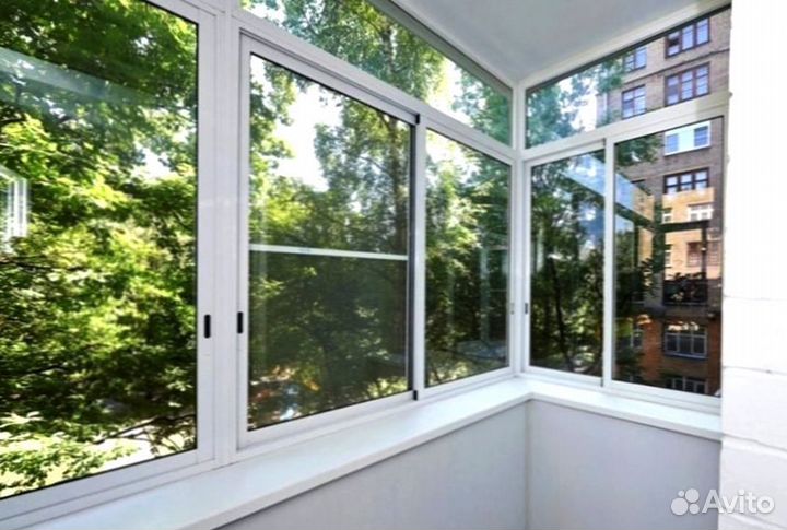 Остекление и отделка балконов