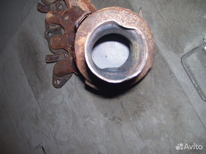 Форд фокус коллектор выпускной С катализатором