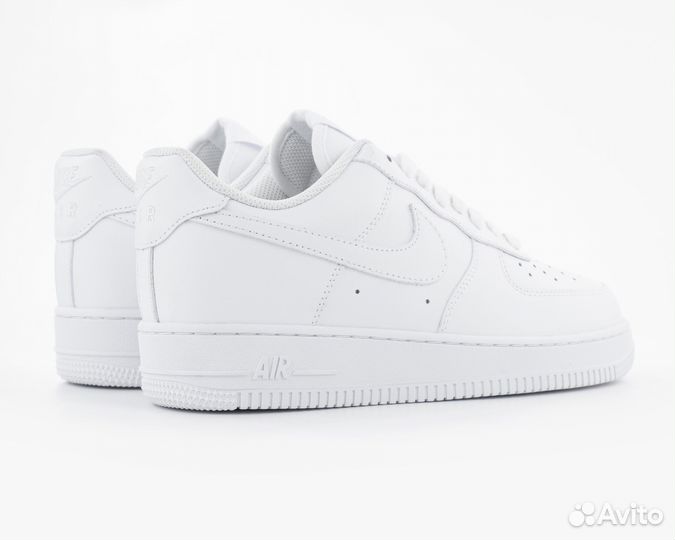 Мужские Кроссовки Nike Air Force 1 Low White ’07 (5900-2) аа (41)