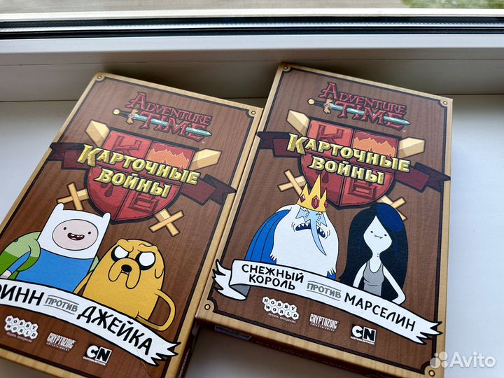 Карточные войны игра время приключений