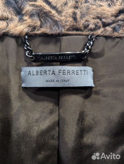 Курточка из каракульчи Alberta Ferretti оригинал