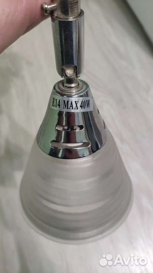 Настенный светильник бра универсал 3-9616-1-CR E14