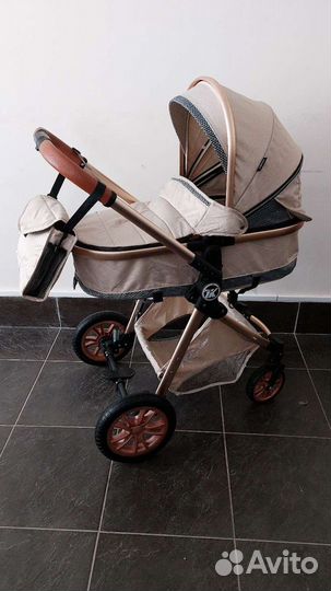 Коляска трансформер 2 в 1 Luxmom