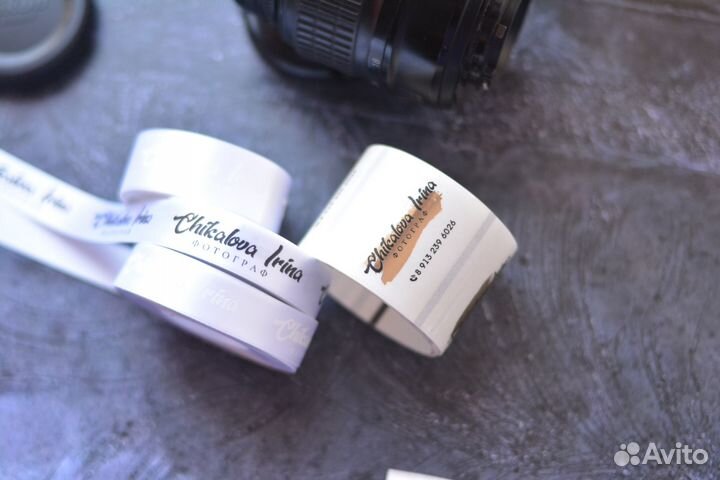 Печать на ленте, бирки для одежды, выпускные ленты