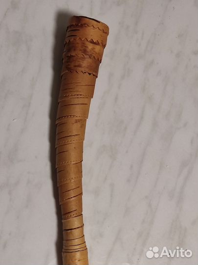 Музыкальный рожок берестяной