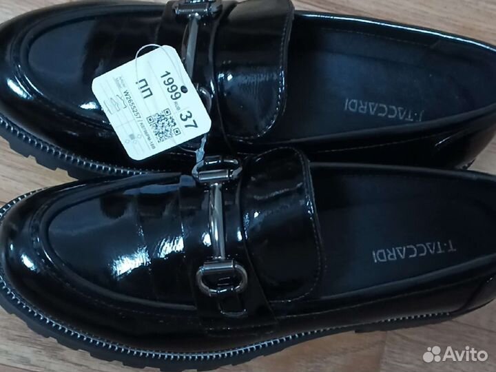 Туфли лоферы женские 37 размер