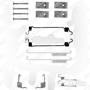 Рем.комплект задних колодок Ford Escort