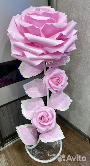 Светильник торшер из изолона