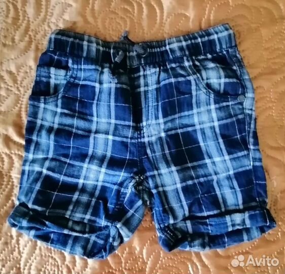 Новые шорты и трусы 80, 98-104, шапка 46-48 размер